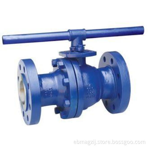 Hydraulic / Pneumatic Casting Floating Ball Valve For Chemi